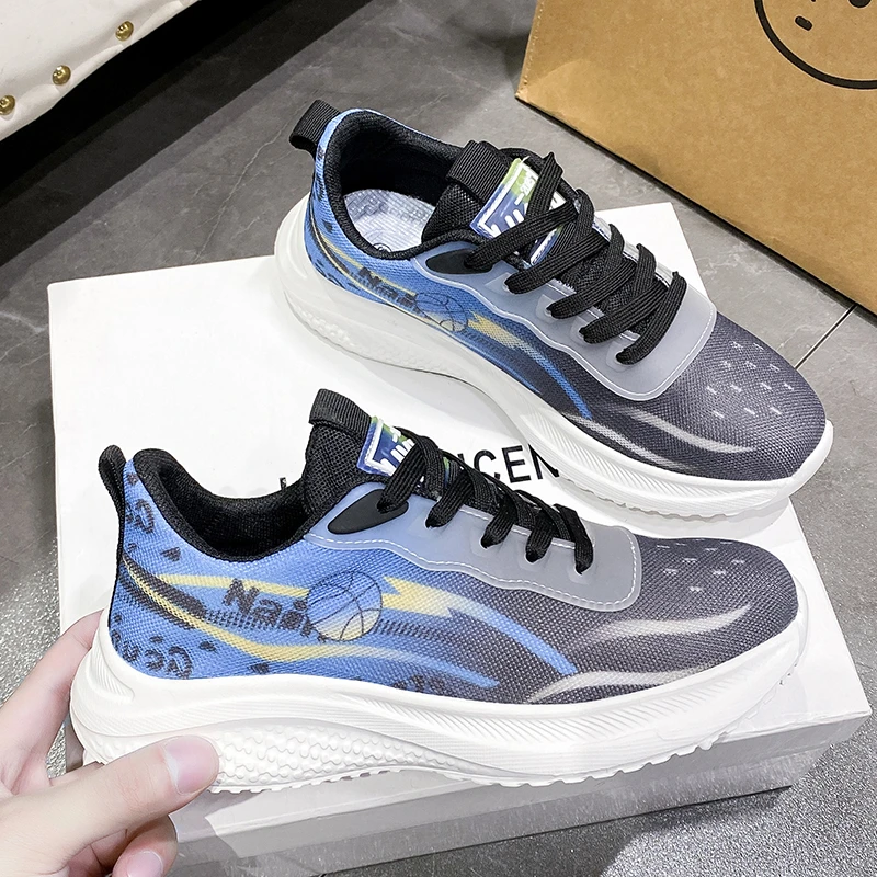 Новые стильные женские кроссовки для марафона повседневные Прогулочные девушек
