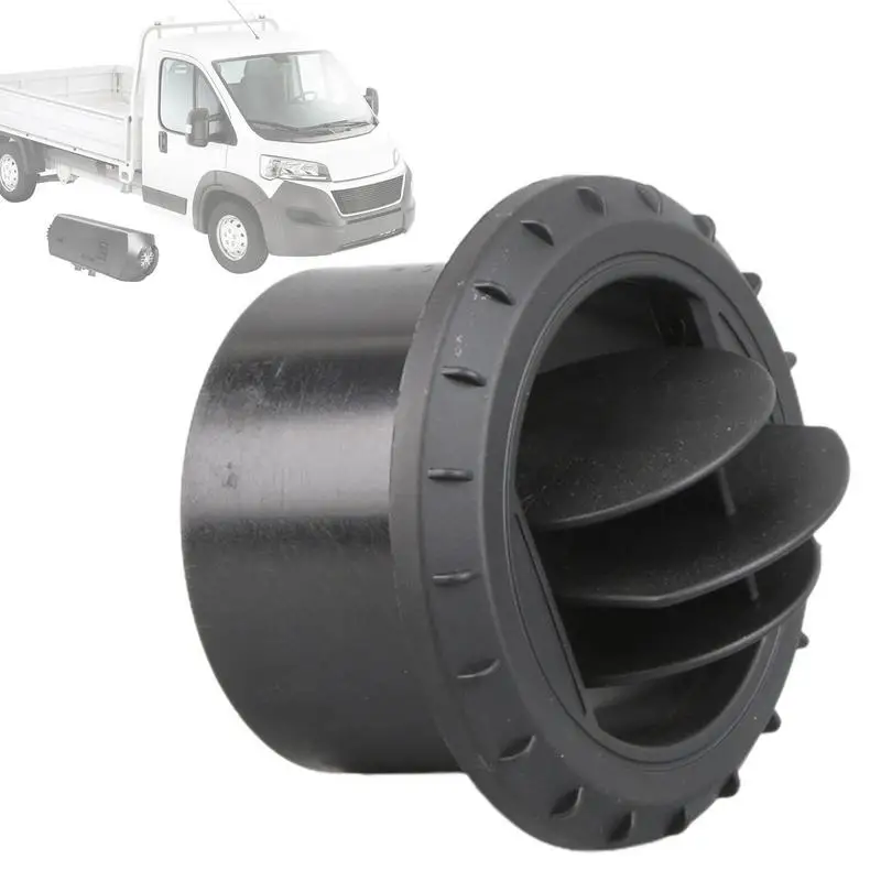 60 мм 75 эргономичный дефлектор для вентиляционного отверстия вращающийся черный