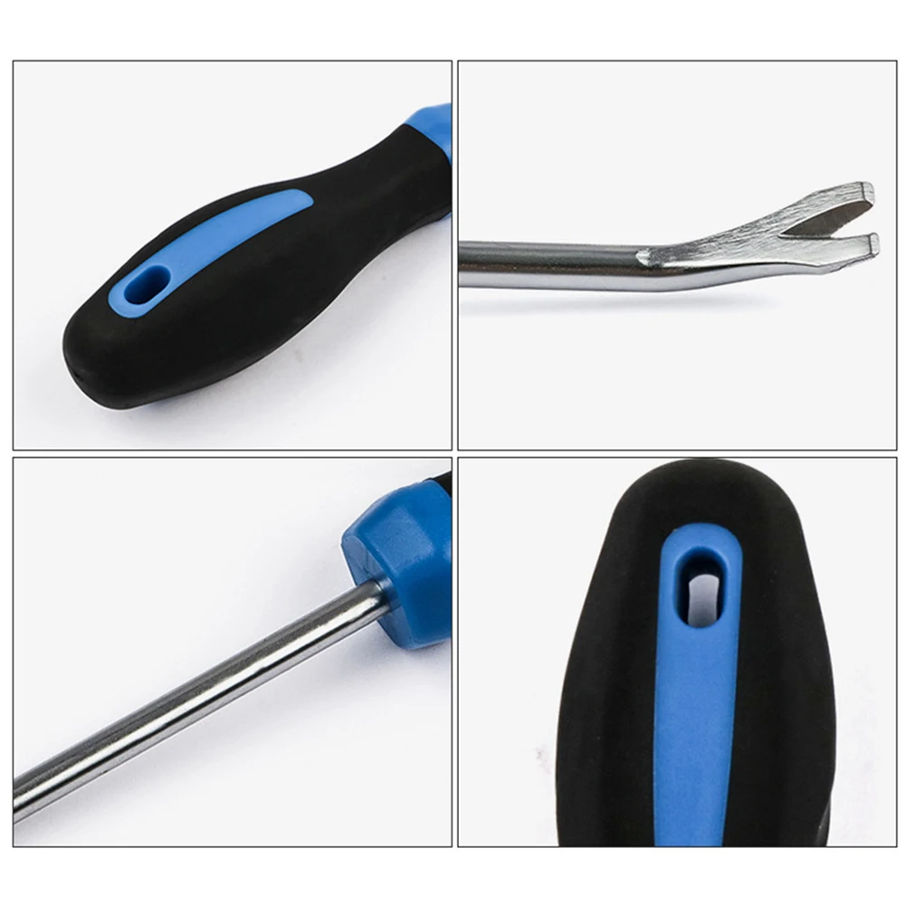 

210mm Pry Hand Tool Tire Nails With A Hole Wrecking Bars Nail Shoes Buckle Screwdriver For Automotive Interior