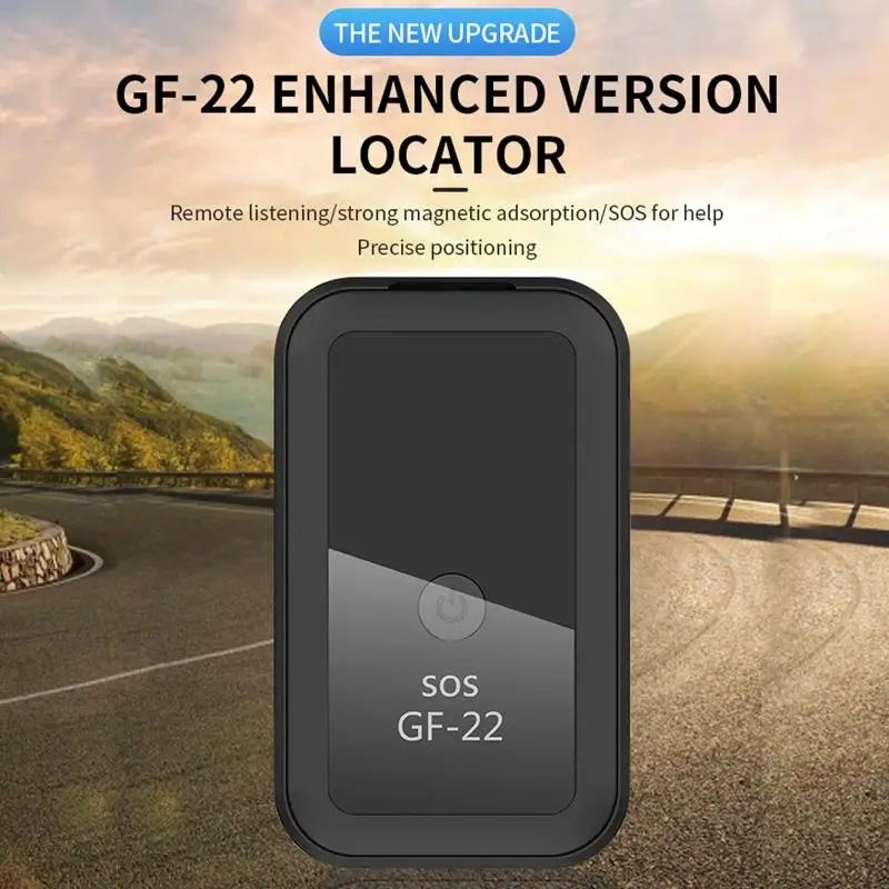ใหม่ Gf22 Locator Anti-Lost Tracer อุปกรณ์สมาร์ทตำแหน่งที่แม่นยำรถจักรยานยนต์ Anti-Theft Mini Gps Tracker