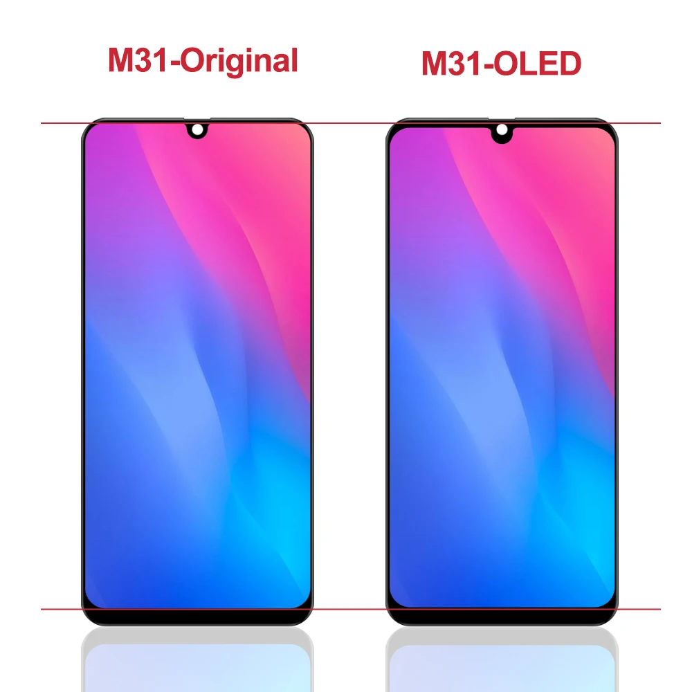 100% протестированный Super AMOLED для Samsung Galaxy M31 LCD M315 M315F SM-M315F ЖК-дисплей сенсорный