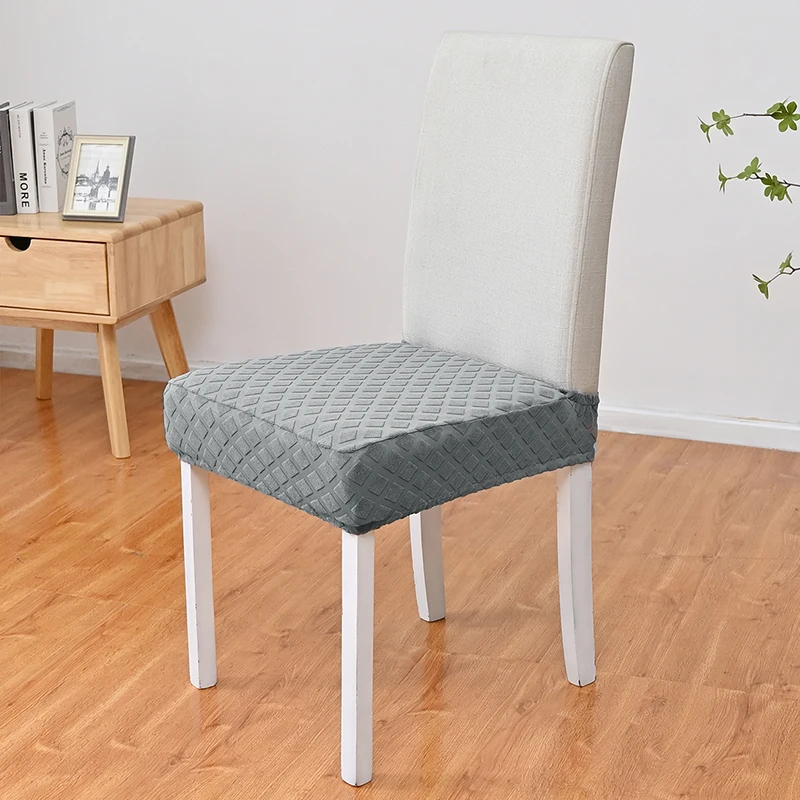 Чехол на стул в клетку эластичный чехол сиденье для столовой Нескользящие чехлы