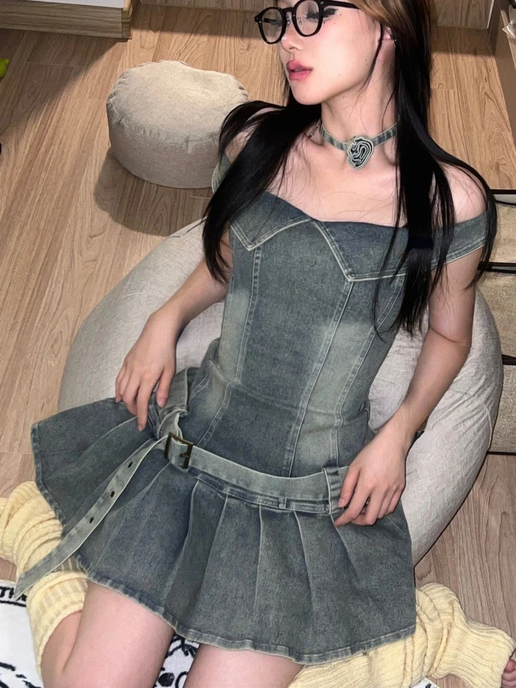 Женское винтажное мини-платье