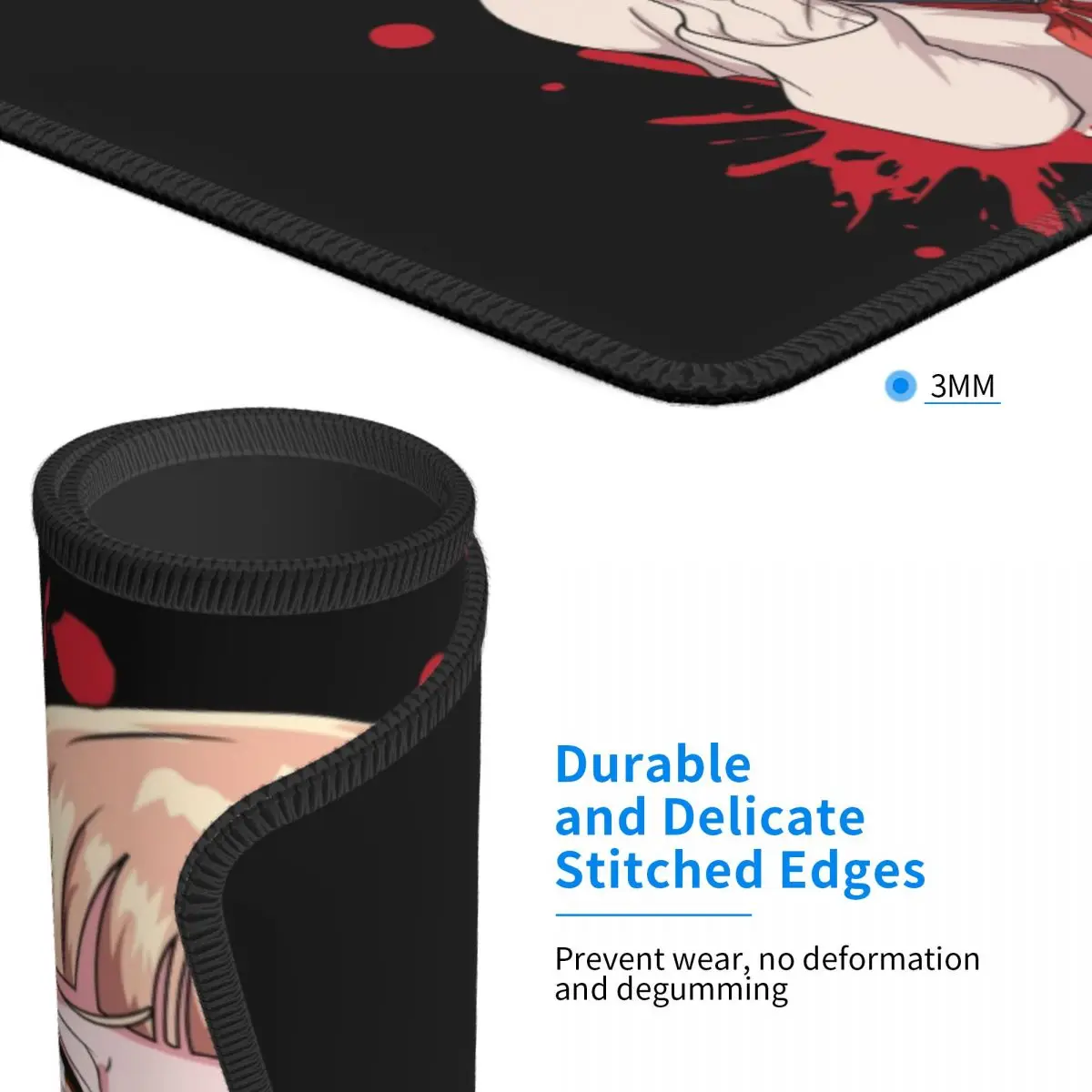 Персонализированный дизайн ПК геймерский коврик для мыши резиновая основа мой