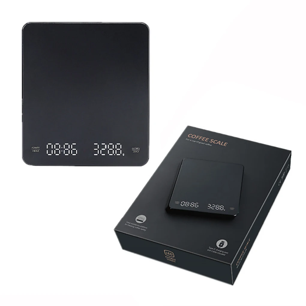 

Электронные цифровые весы для кофе, 3 кг/0,1 г