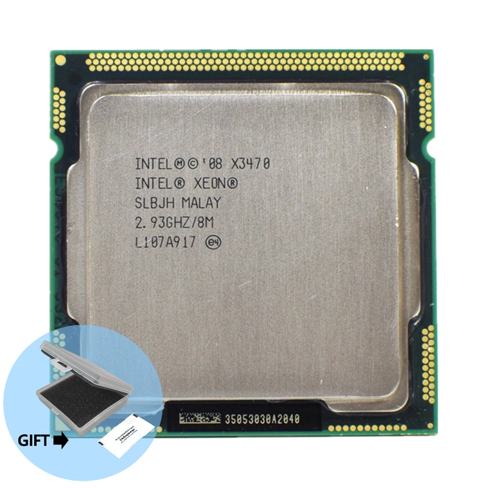 

Процессор Intel Xeon X3470, кэш 8 Мб, 2,93 ГГц, SLBJH LGA 1156