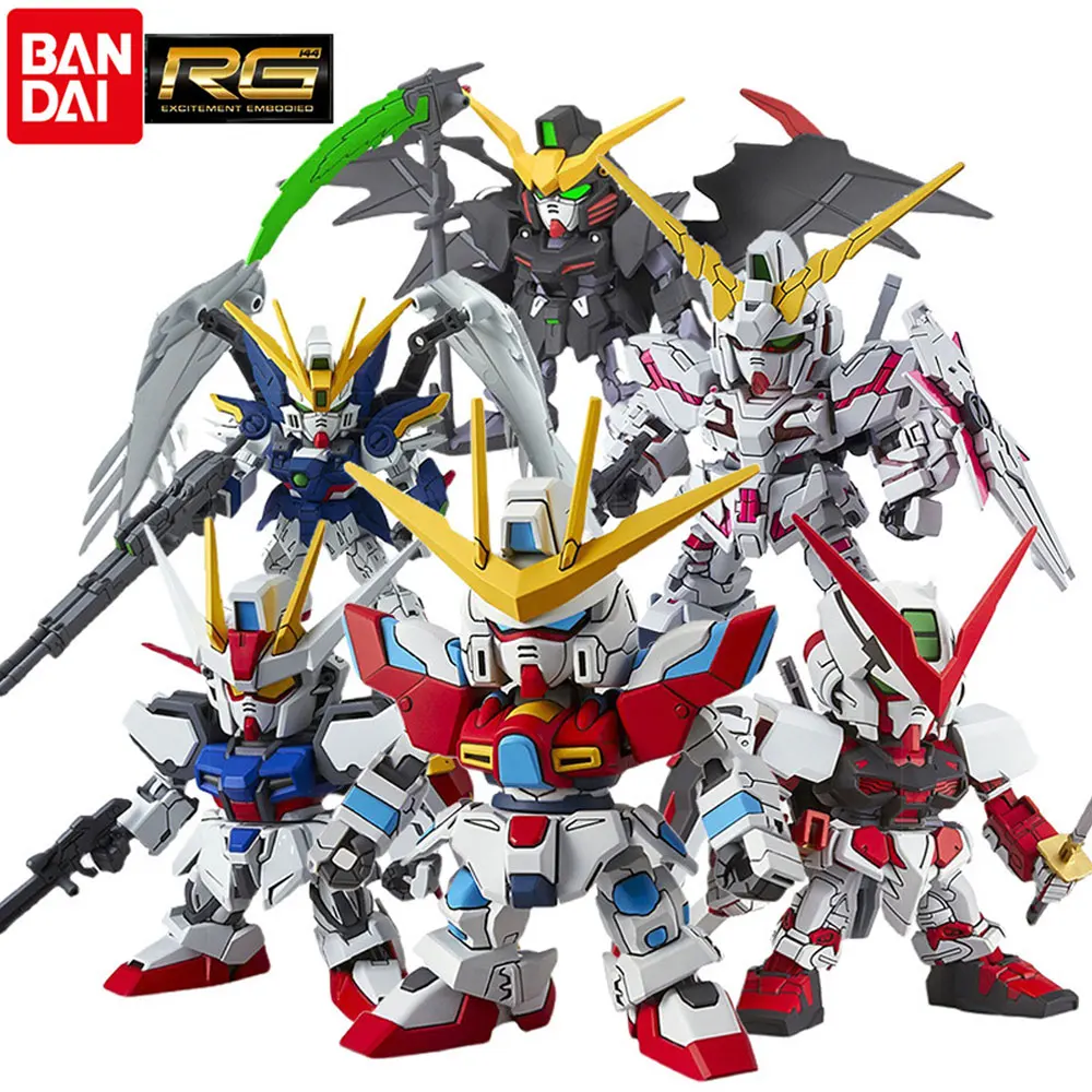 Фото Коллекционные фигурки и модели Bandai Hobby - Gundam, Mobile Suit Gundam Seed Barbatos Warrior BB Senshi C.E. Набор моделей «Битвы Судьбы» №1