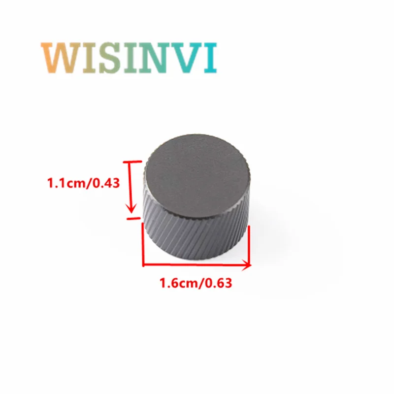

2 шт., ручки для потенциометров, алюминиевый сплав