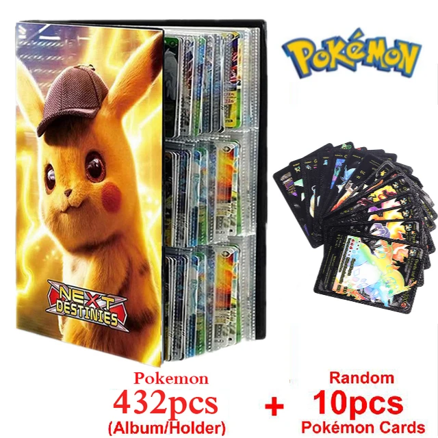 

2022 Blast Brand New Pokemon Album Book 540/432 Pieces Anime Characters Game Cards Favorites Folder Pokemon Children's Day Gift