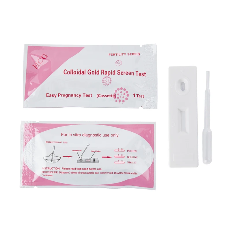 1/5Pcs HCG Early Pregnancy Test Tool Detection Private Urine Measuring Testing Strip Kits Household For Adult Female |
