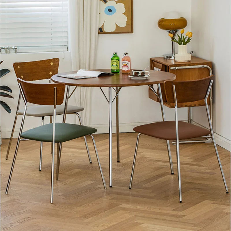 

Modern Dining Chairs Comfortable BackrestComputer Chair Waterproof Cushion Gamer Chair Stable Load Bearing Living Room Furniture