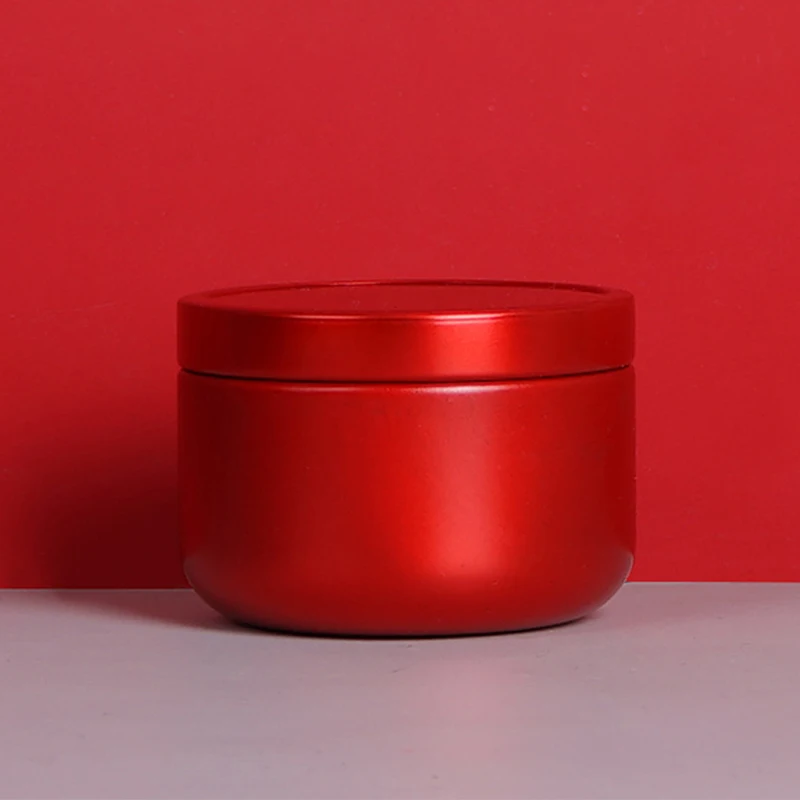 Чайная герметичная коробка банка для упаковки чая круглая железная жестяная