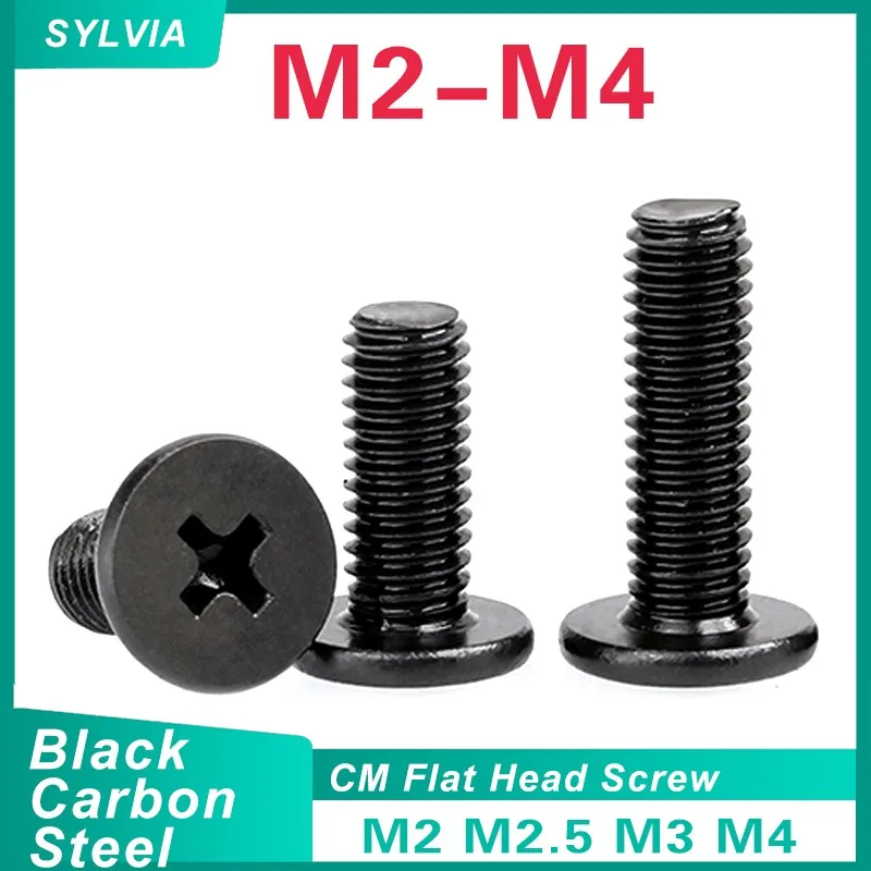 Винты с маленькой плоской головкой M2 M2.5 M3 M4 см, 20/ 50 шт | AliExpress