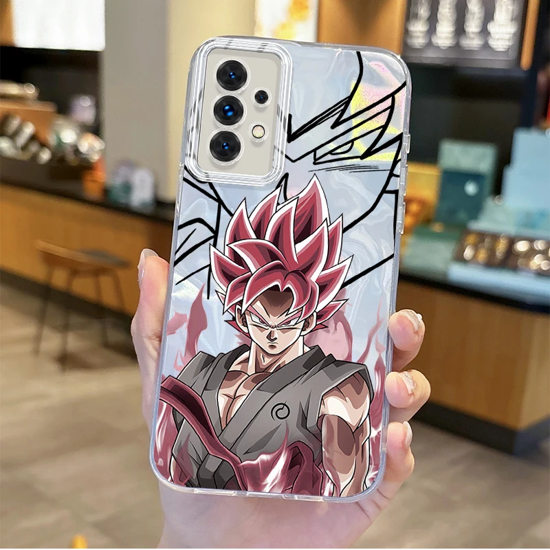 Противоскользящий чехол D-Dragon Balls Goku для Samsung Galaxy A35 A34 A33 A32 A31 A30 A25 A24 A23 A22 A21 A20 A16 A15 A06