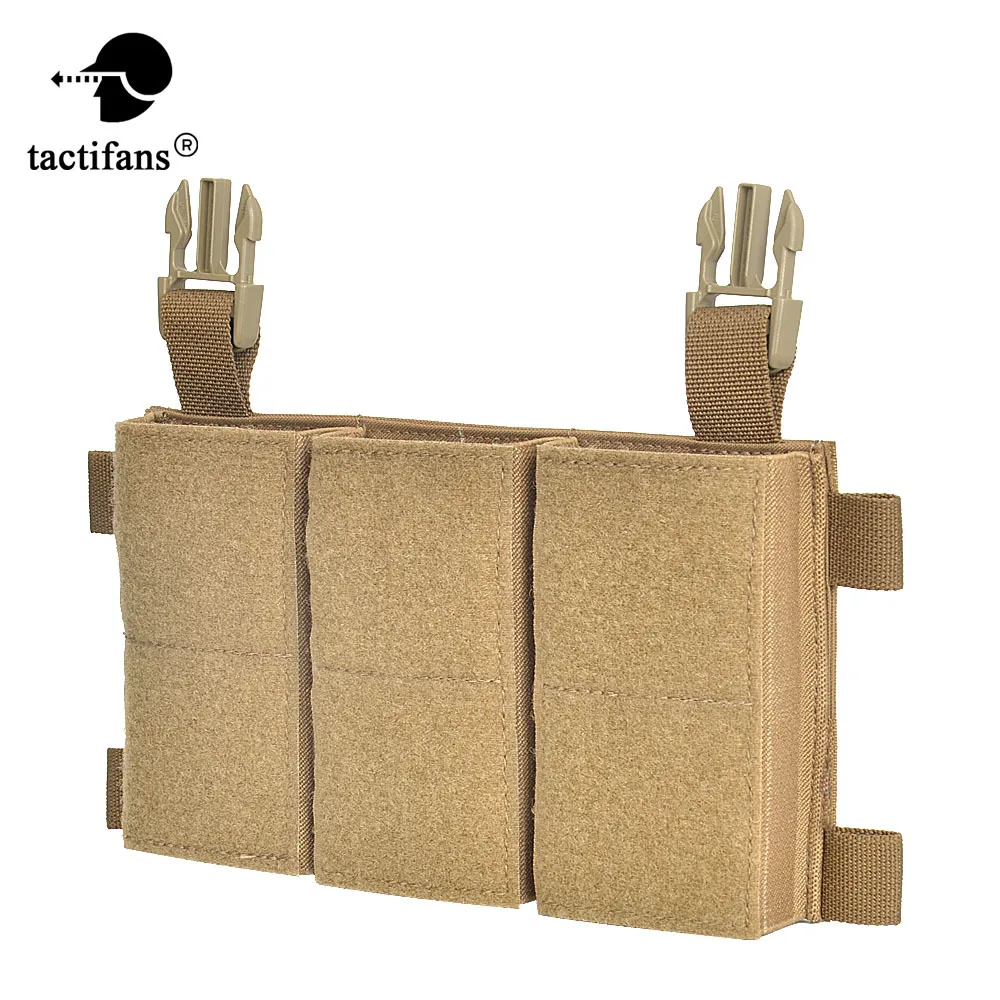 

Tactical Triple Magazine 5.56 7.62 AK47 Replaceable Insert Pouch 1 Inch Buckle Connection For Hunting Vest Clothing Accessories