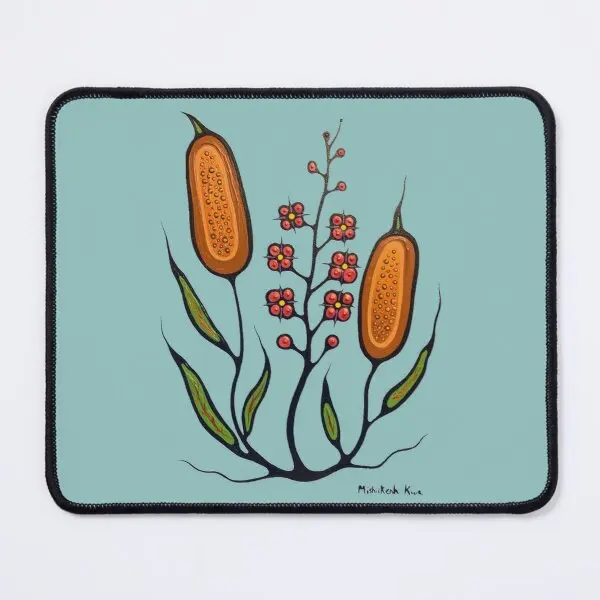 

Fireweed And Cattails Mouse Pad Printing Carpet Anime Computer Mens Gamer Play Mat Table Gaming PC Desk Mousepad Keyboard