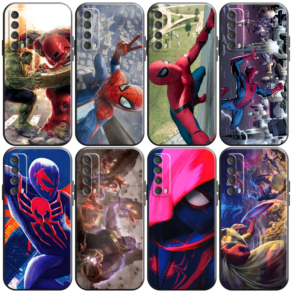 

Marvel Trendy People Phone Case For Huawei P Smart Z 2019 2021 P20 P20 P30 Lite Pro P40 Lite 5G Silicone Cover Soft Carcasa