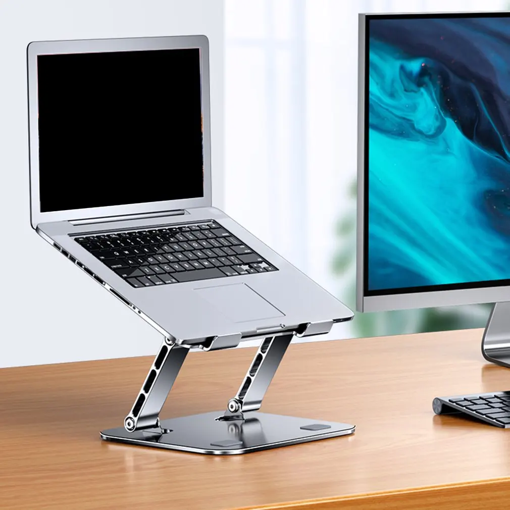 

Laptop Stand Adjustable Aluminum Alloy Notebook Stand Compatible with 11-17.3 Inch Laptop Portable Laptop Holder Cooling Holder