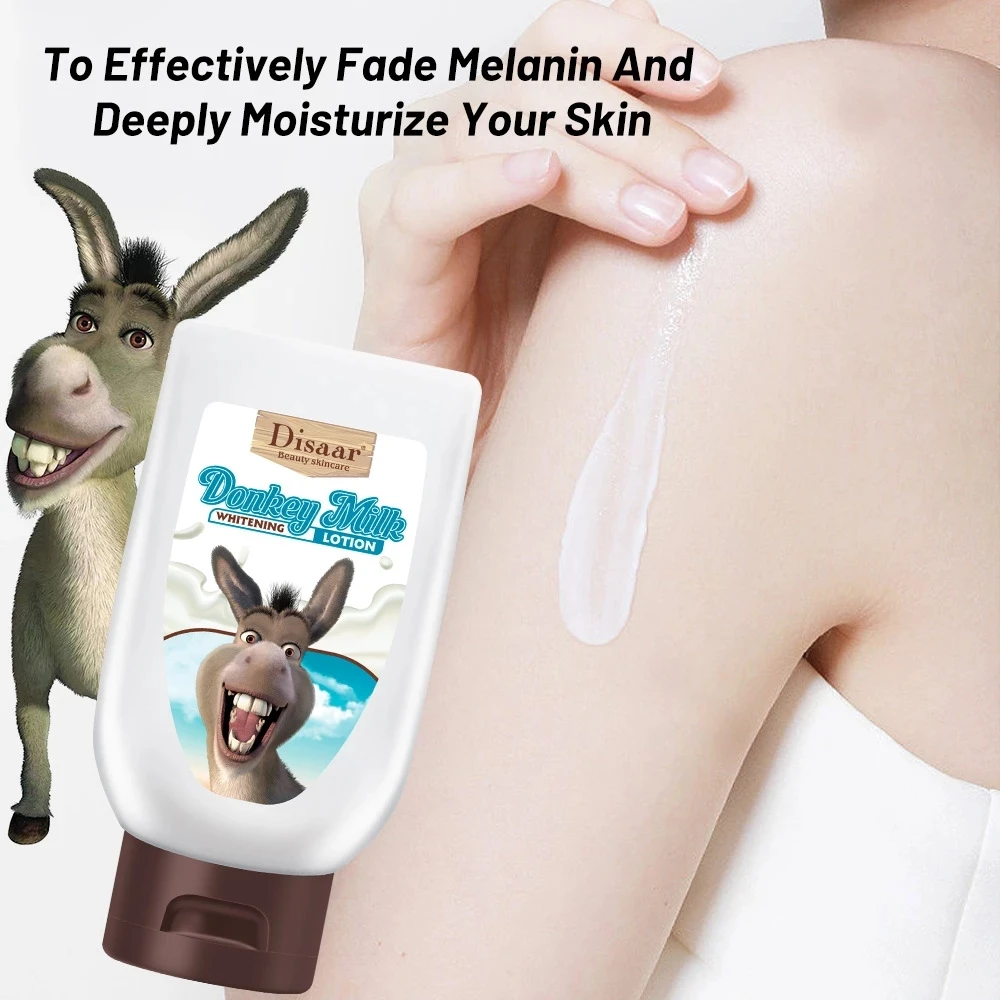 

160g Donkey Milk Body Lotion Softening Skin Moisturizing Moisturizing Brightening Skin Lotion Body Lotion