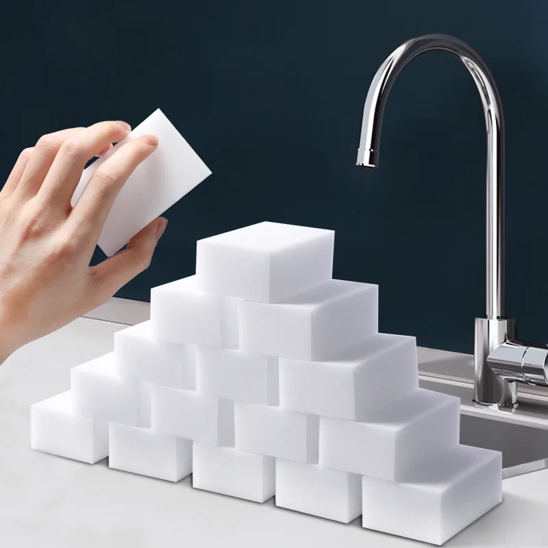 

10/20 PCS White Magic Sponge Eraser Melamine Cleaner Multi-Functional Kitchen Bathroom Cleaning Tools Sponge 100*58*20mm