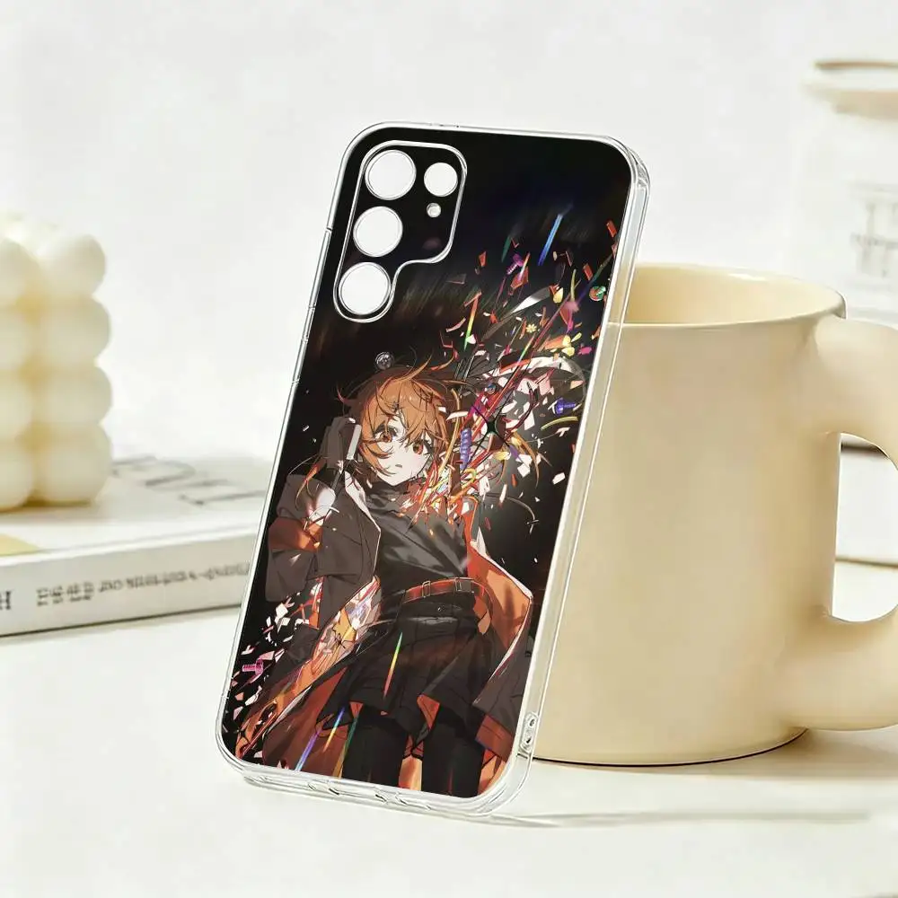 Фото Чехол для телефона A-Adachi Rei UTAU для Samsung S21 S20 Ultra Plus FE S10, прозрачный силиконовый чехол. №5