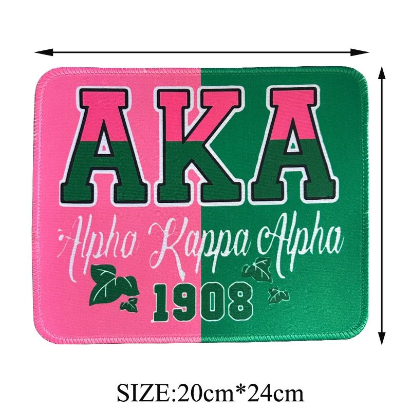 Alpha Kappa Sorority коврик для мыши подарок сестры аксессуары рабочего стола 1908 розовый и
