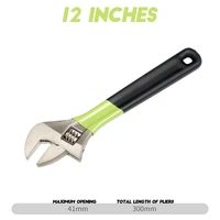 adjustable wrench chrome vanadium alloy steel multifunctional household industrial grade 6 15 inch size mouth hand tool