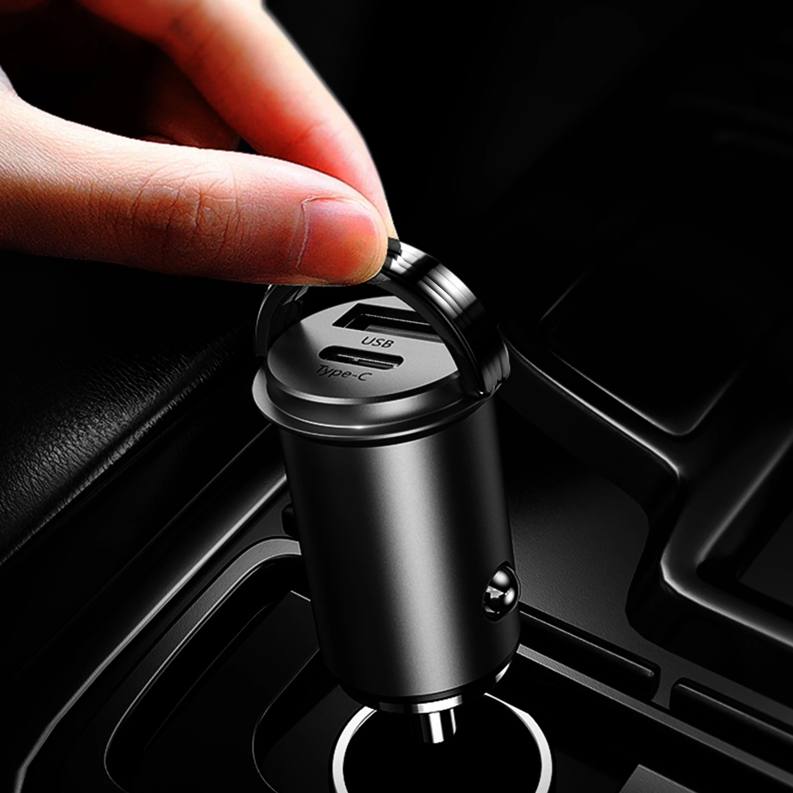 Автомобильный адаптер Mini Stealth автомобильное зарядное устройство USB для смартфона