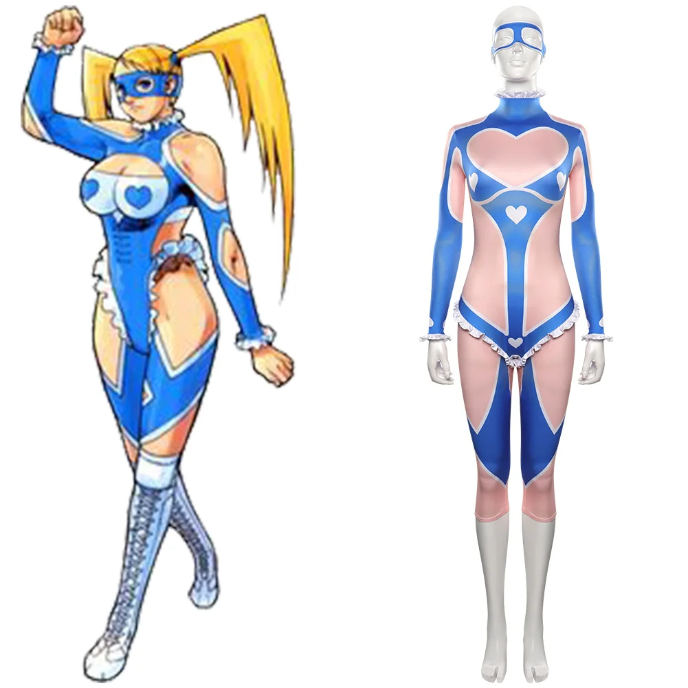 

Nanakawa Mika Cosplay Costume Jumpsuit Outfits Halloween Carnival Party Suit