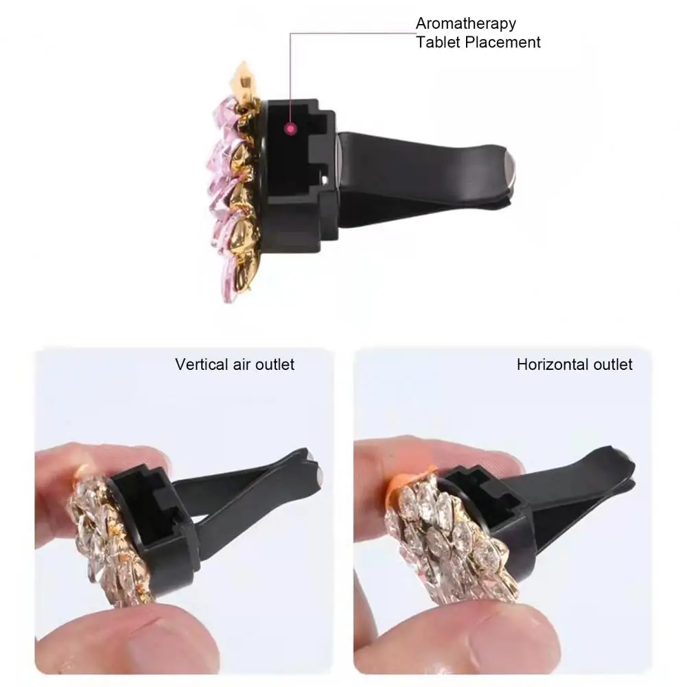 Автомобильный освежитель воздуха с цветком персика Натуральное эфирное масло