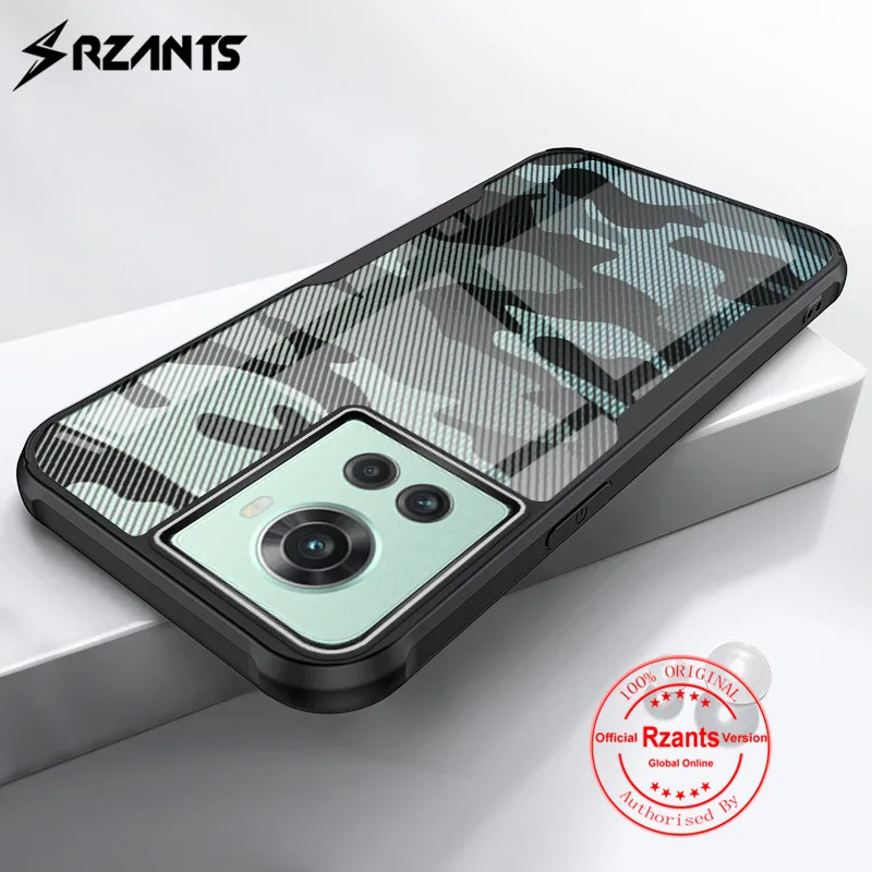

Rzants Ultra Thin Case for OnePlus 10R ACE Camouflage Back Cover [Beetle Upgrade Design] Slim Shockproof Phone Shell