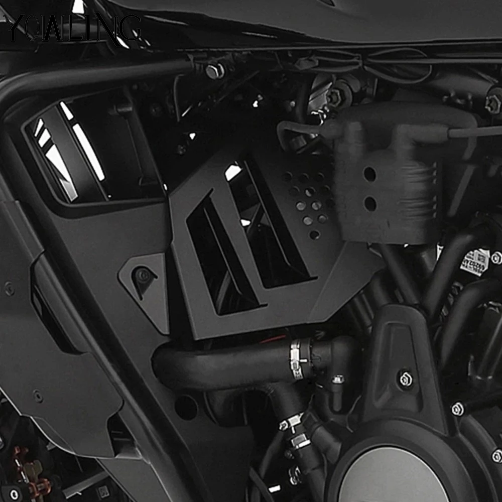 Фото Для мотоциклов RA1250 Pan America 1250 S PA1250 Special 2021 2022-2025: Защитная накладка на левую боковую часть обтекателя (крышка-заполнитель) №3
