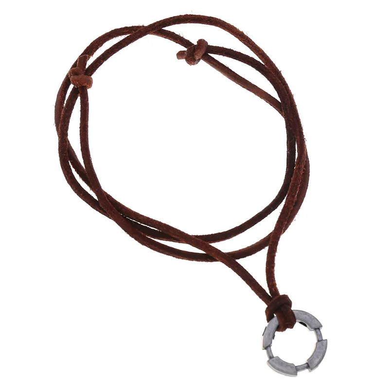 

Retro Beach Leather Necklace Simple and Versatile Men's Jewelry