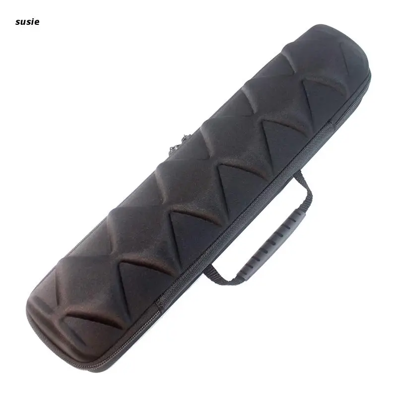 

X7YA 6 Slot Watch Roll Case Storage Organizer for Men Women Shockproof Case