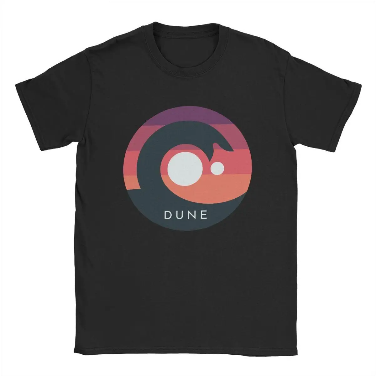 Dune 2020 Sandworm Arrakis T-Shirts Men Scifi Movie Fun Cotton Tees Crew Neck Short Sleeve T Shirt Gift Idea Tops