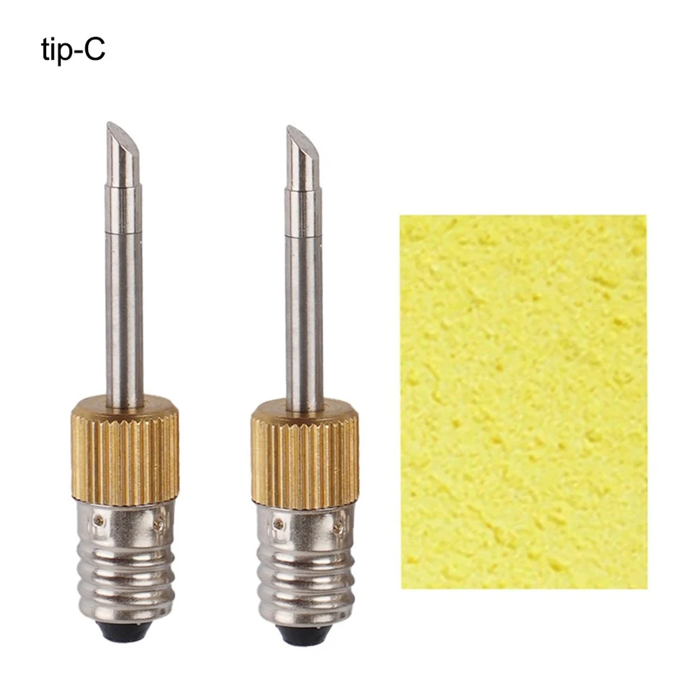 

Nozzle Soldering Iron Tip Accessories E10 Interface For Spot Power Tools Replacement Steel Welding Head Durable