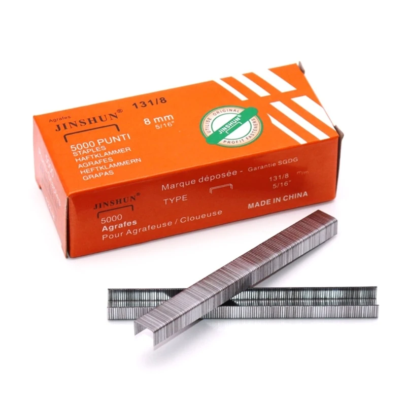 

400 шт./коробка, U-образный сверхмощный степлер, ручной степлер для обивки мебели, компактный размер