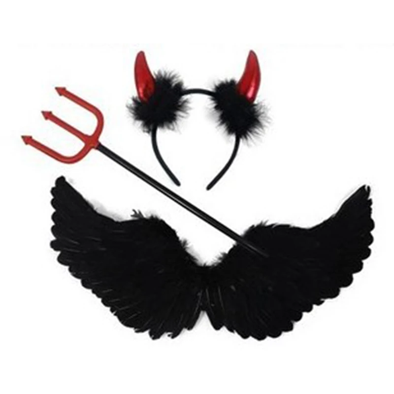 Обруч для волос Ангел 3 шт.