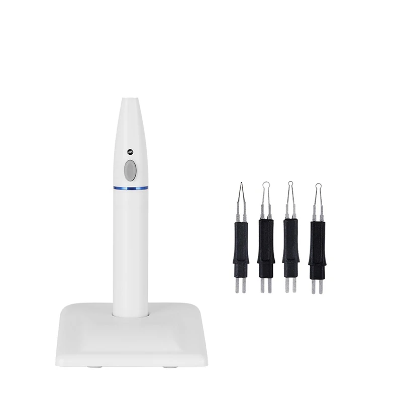 

1 Set Tooth Gum Cutter Equipment Teeth Whitening Tools A-BLADE Percha With 4 Tips EU Plug