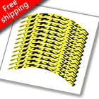 Наклейки на колеса для горного велосипеда CROSSRIDE стикеры MTB Bcycle обода наклейки для 26er 27.5er 29er Бесплатная доставка наклейки для колес