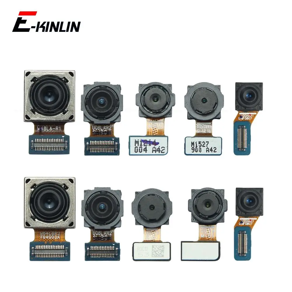 

Selfie Front Camera For Samsung Galaxy M32 M42 5G 4G M325 M326 M426 Ultrawide Macro Depth Telephoto Main Camera Flex Cable