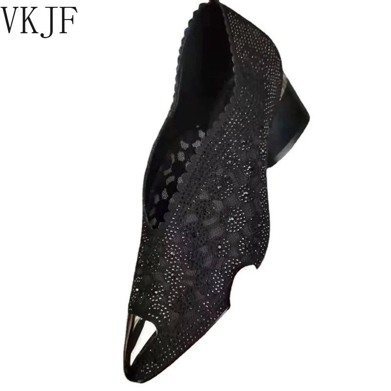 

Женские летние тонкие туфли, новые удобные дышащие сетчатые сандалии на толстом каблуке, модные Универсальные босоножки