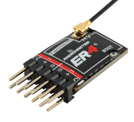 Радиомастер PWM приемник ER4 4CH/ER6 ER6G ER6GV 2 4G 6CH/ER8 ER8G ER8GV 8CH CRSF ExpressLRS 4 ГГц 100 мВт для