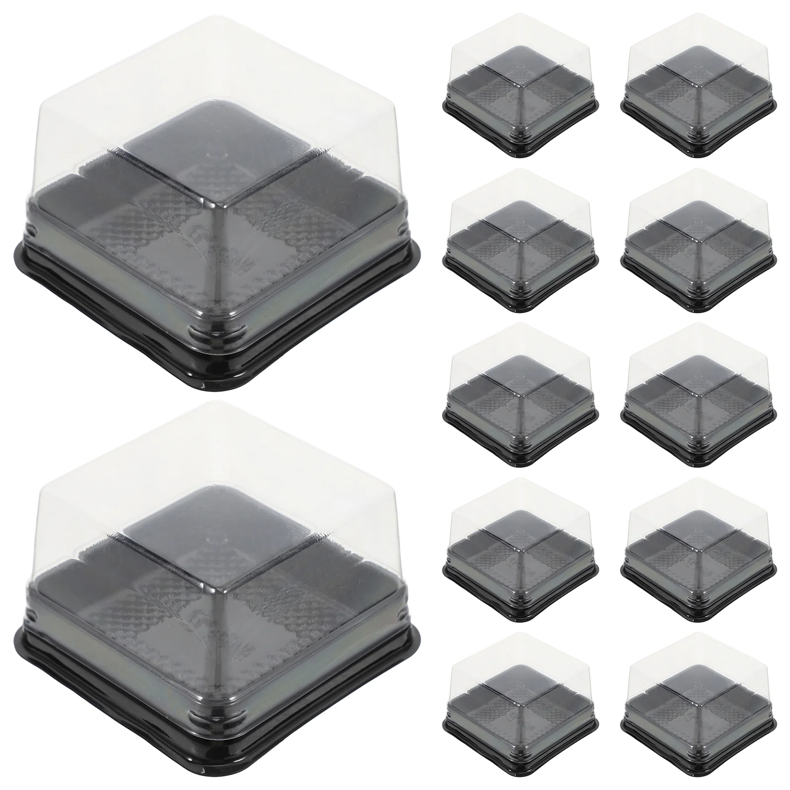 Чизкейк Яичный желтк Хрустящая упаковочная коробка Контейнеры для ломтиков Луна