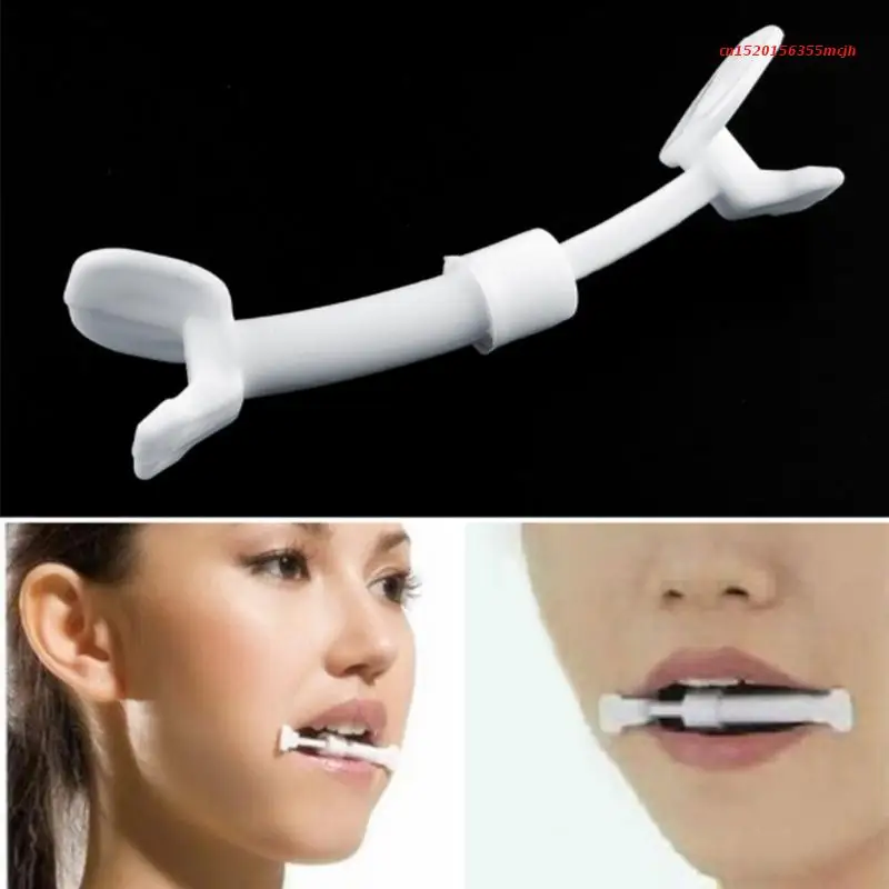 1PC Facial Muscle Exerciser Slim Mouth Piece Toner Flex Face Smile Cheek Relaxed New Face Lift Tool