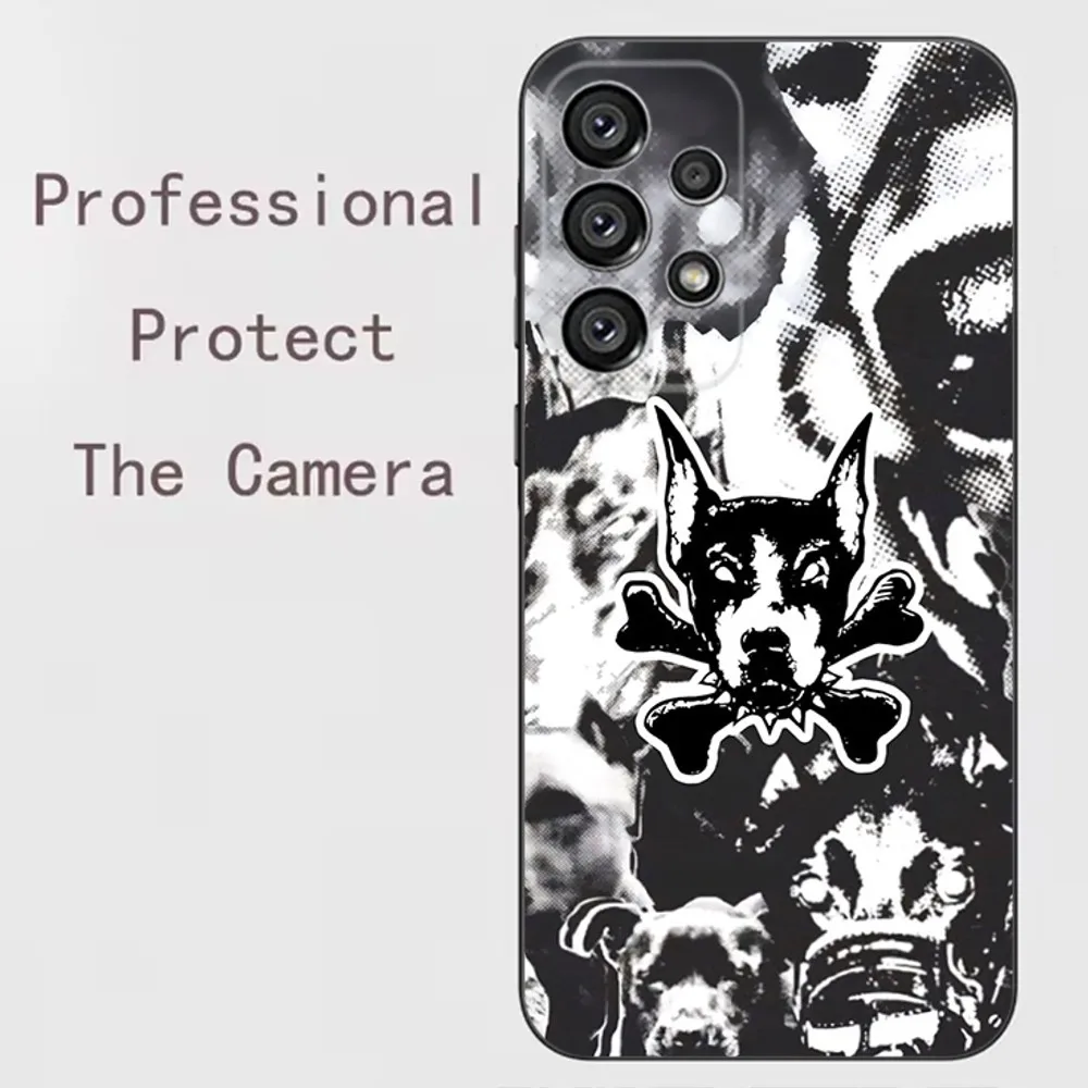 City M-Morgue music group Phone Case For Samsung Galaxy A13 A21s A22 A31 A32 A52 A53 A71 A80 A91 Soft Black Shell