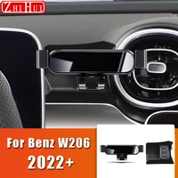 for mercedes benz c class w205 w206 2013 2022 car mobile phone holder air vent mount bracket gravity phone holder accessories