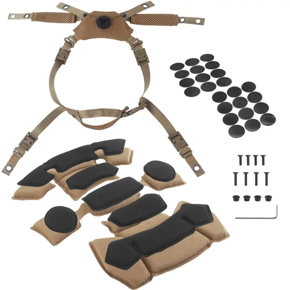 Система подвески для тактического шлема команды Венди M-LOK MICH страйкбол охотничий