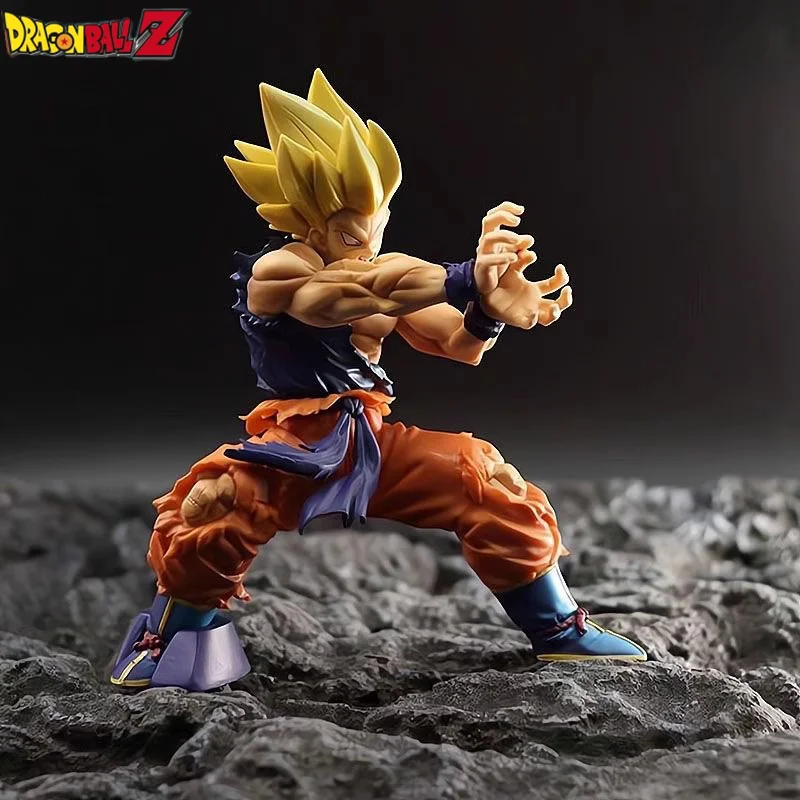 

13/45cm Dragon Ball Z Wukong Namek Character Super Saiyan Wukong Statue Pvc Action Character Collection Model Toy Holiday Gift