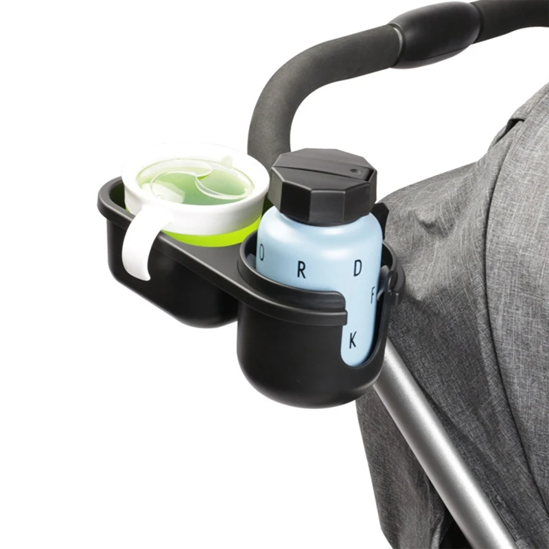 

Drinking Cup Holder Pushchair Snack Holder Anti-Skid Bottle Holder Travel Gear
